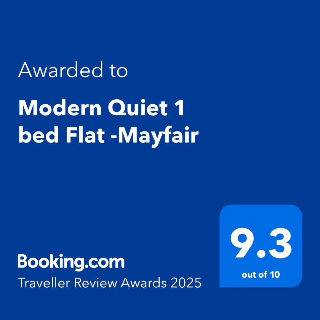 Modern Quiet 1 Bed Flat -Mayfair Лондон Экстерьер фото